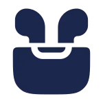Airbuds Case Open SVG Icon